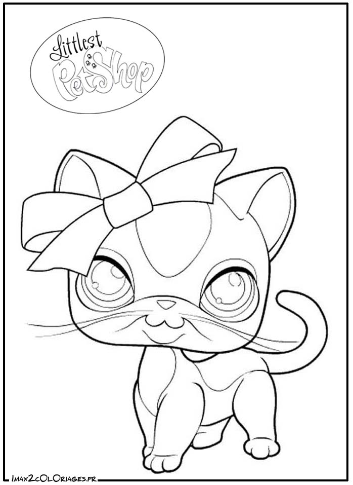 coloriage littlest petshop dessin numero 5