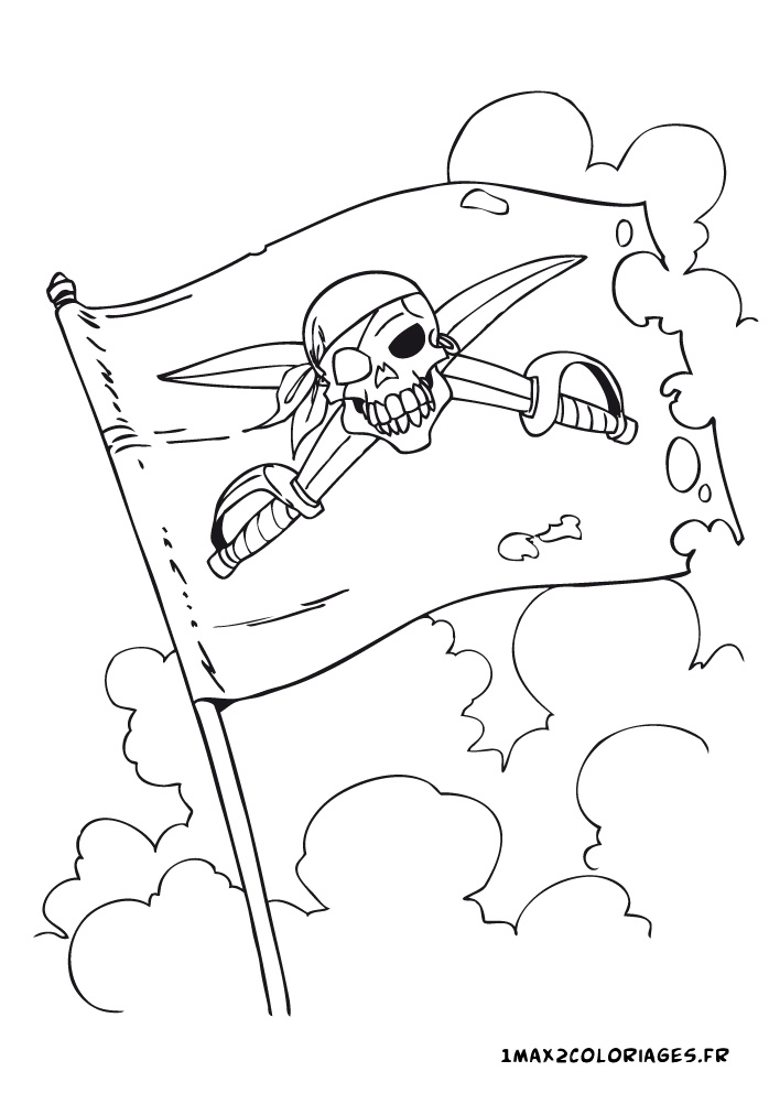 coloriage de pirates