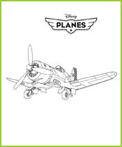 coloriages planes 1 skipper