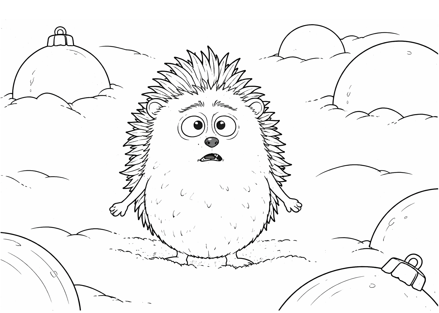 Coloriages du petit hérisson intermarche coloriages