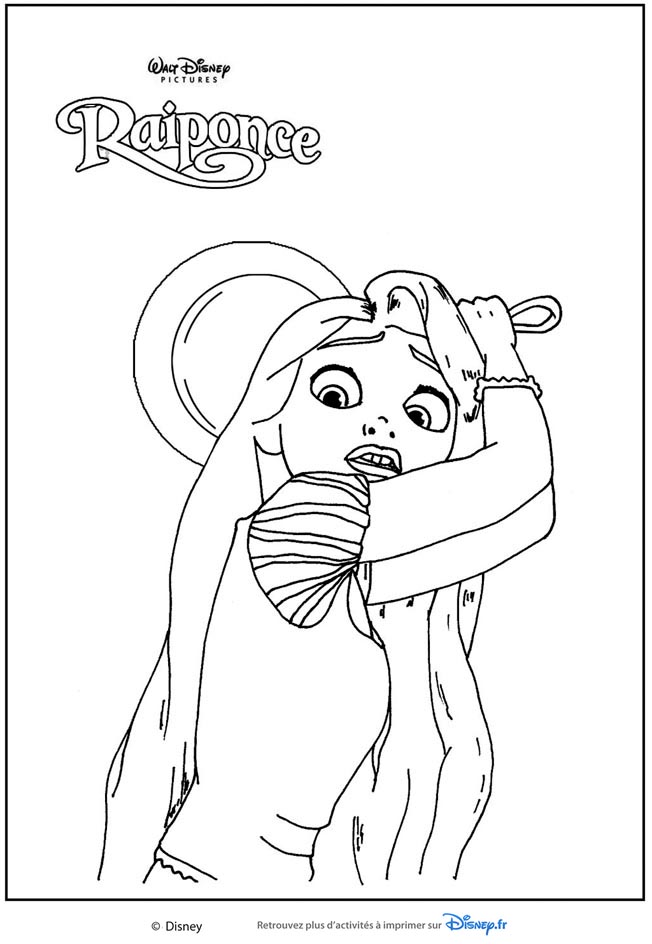 La Princesse et la Grenouille coloriages