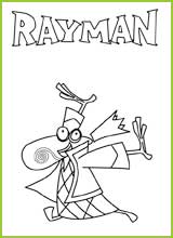 coloriages rayman