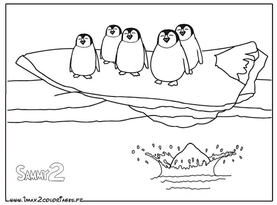 La famille de Pingouins serieux mort de rire