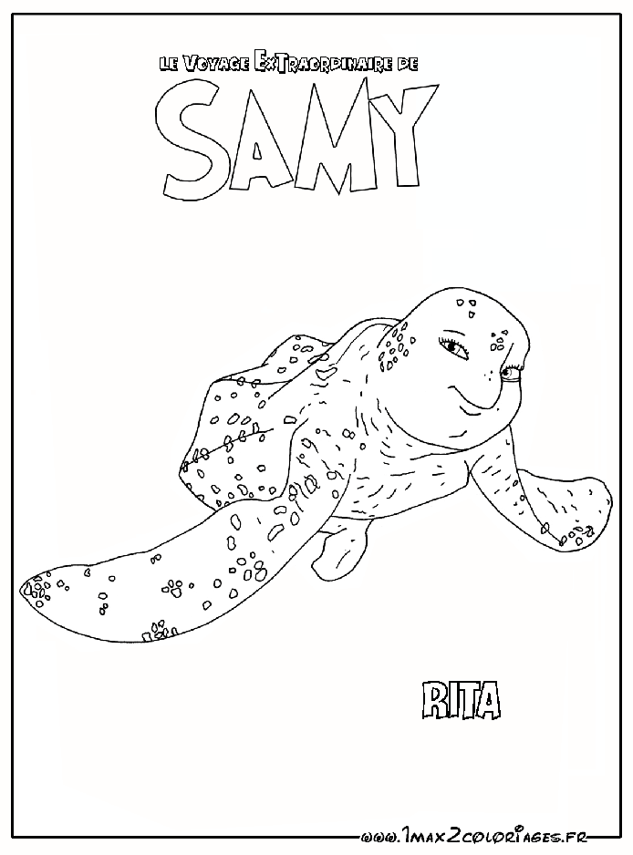 Rita l'ami de Samy la tortue