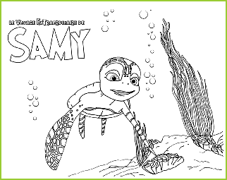 Coloriages du film le voyage extraordianire de samy 1 et 2