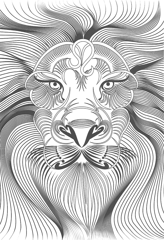 tatouage lion