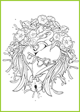 tatouage coloriage