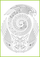 tatouage coloriage