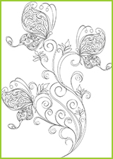 tatouage coloriage