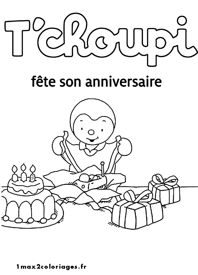 T'choupi fête son Anniversaire