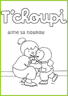 tchoupi aime sa nounou