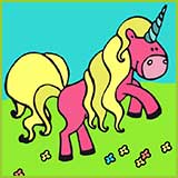 chevaux et licornes licornes