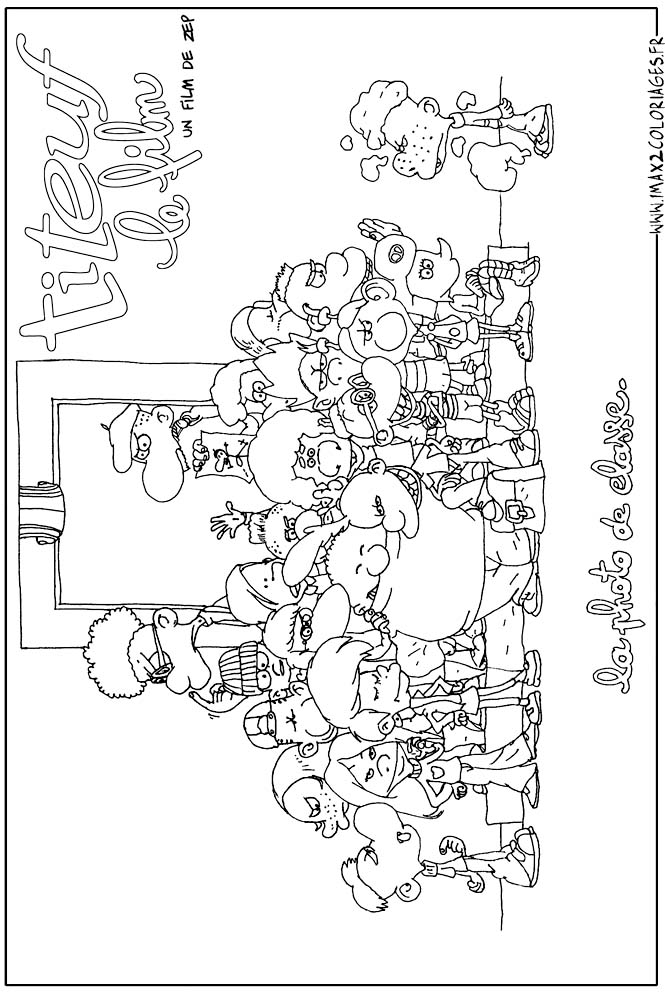 coloriage du film titeuf