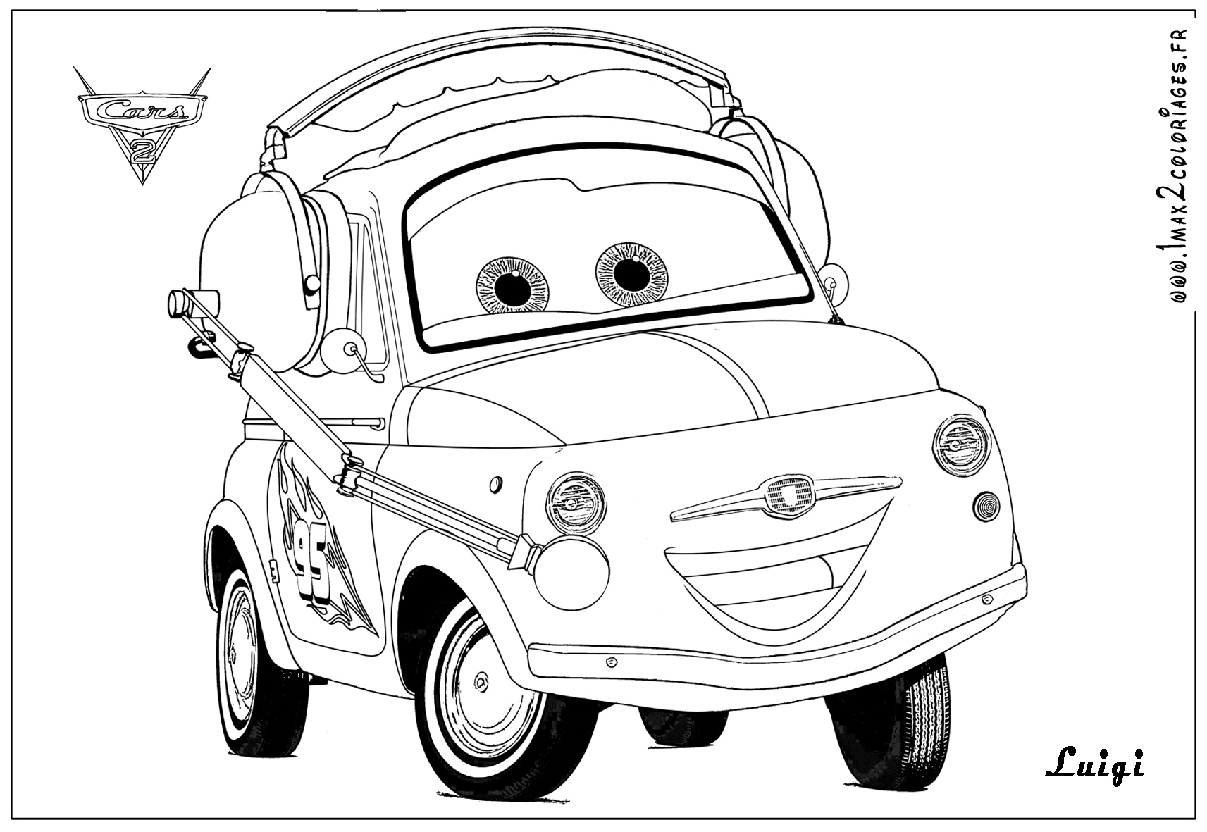 coloriages cars2
