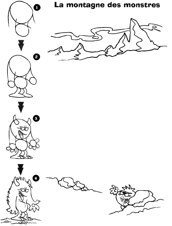 dessiner un Monstre