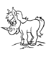 dessiner pas a pas la licorne