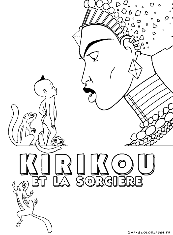 coloriage kirikou