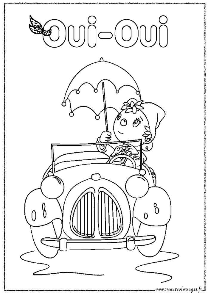 Coloriages Oui Oui Oui Oui Et Son Taxi 532 | The Best Porn Website