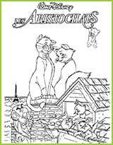 affiche du film les aristochats