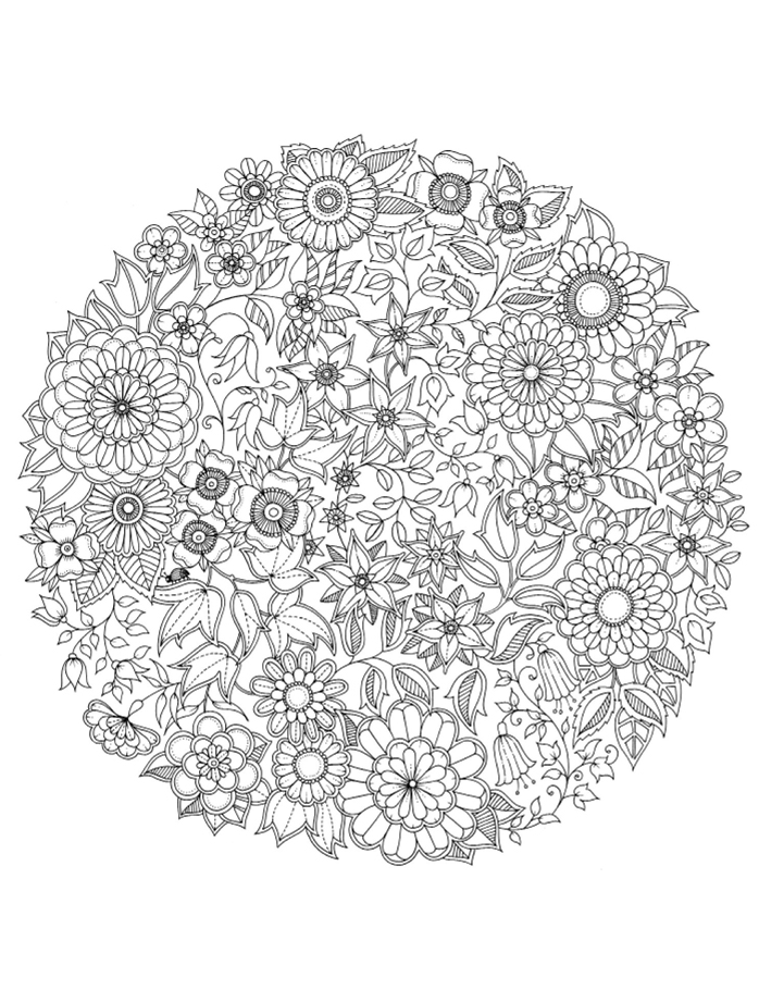 coloriage pour adulte anti-stress