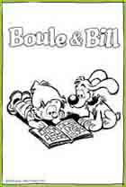 boule et bill lisent une bd