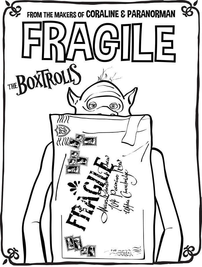 coloriage the boxtrolls