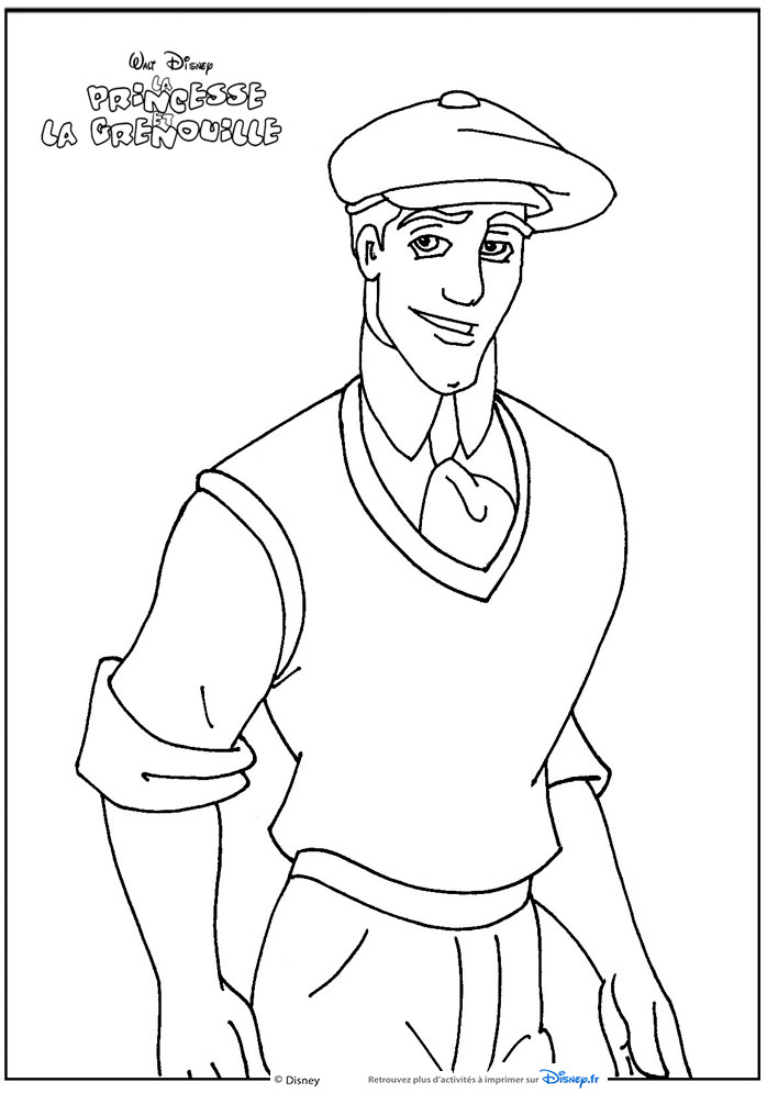 Prince Naveen Coloring Pages